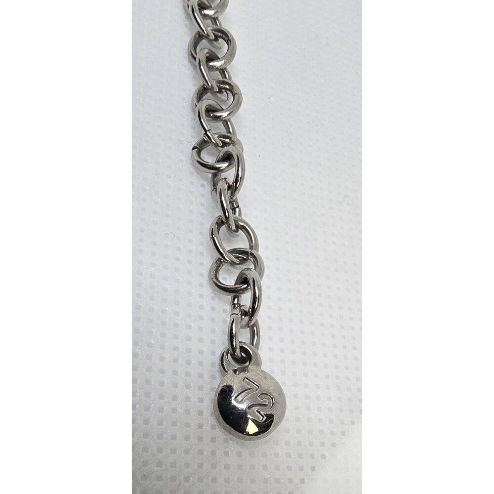 Women's Ecko Unltd Rectangle Silver Tone Crystal Rhinestone Bracelet Watch 04 - Picture 9 of 10